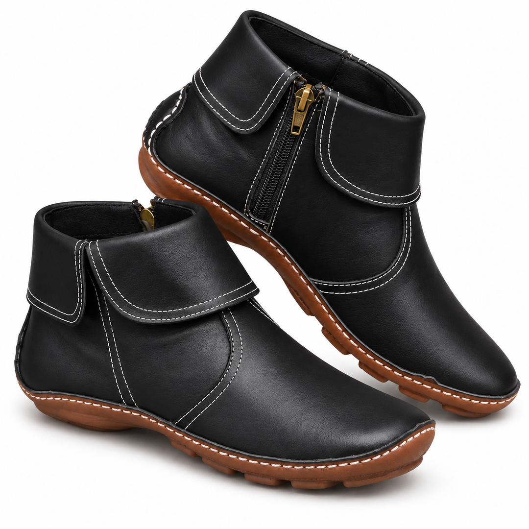 Bottines Confort Zippées Charlotte