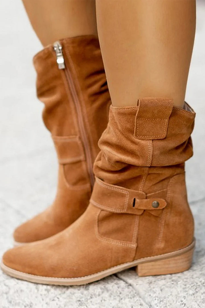 Clémence | Bottines Souples en Suède