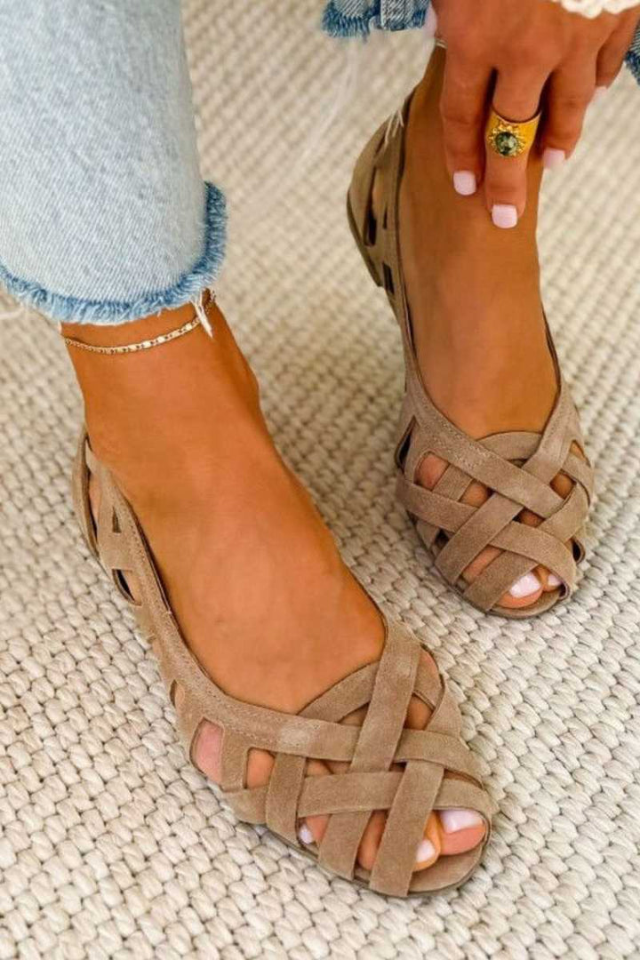 Caterina™ | Sandales Tressées Été Éclatantes