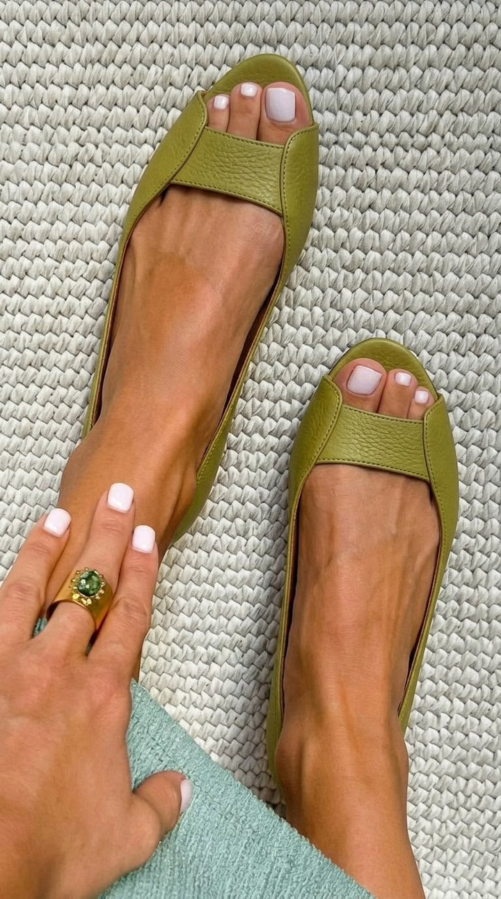 Adelina™ | Sandales Dorées Chic et Confort