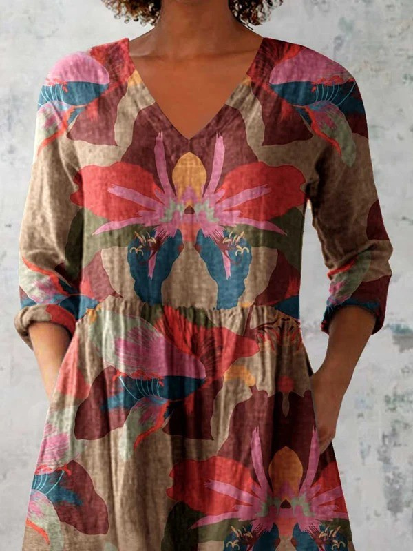 Harmony | Blouse longue à décolleté en V