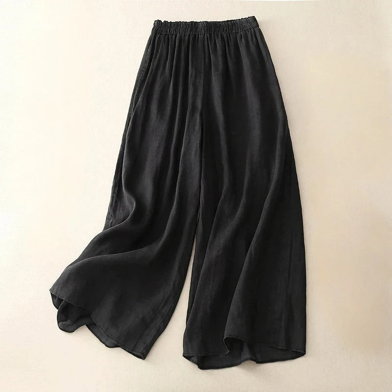 NICOLE - PANTALONS ÉLÉGANTS À TAILLE HAUTE RELAXÉS
