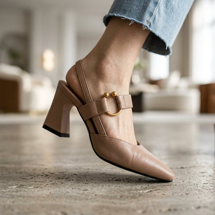 Mules à Talons Alana