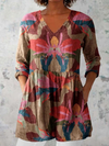 Harmony | Blouse longue à décolleté en V