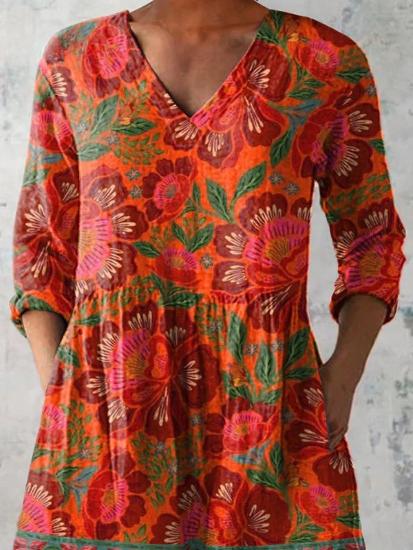 Felicità | Blouse longue en V