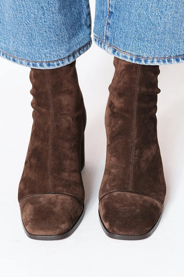 Céleste™ | Élégantes Bottines en Suédine