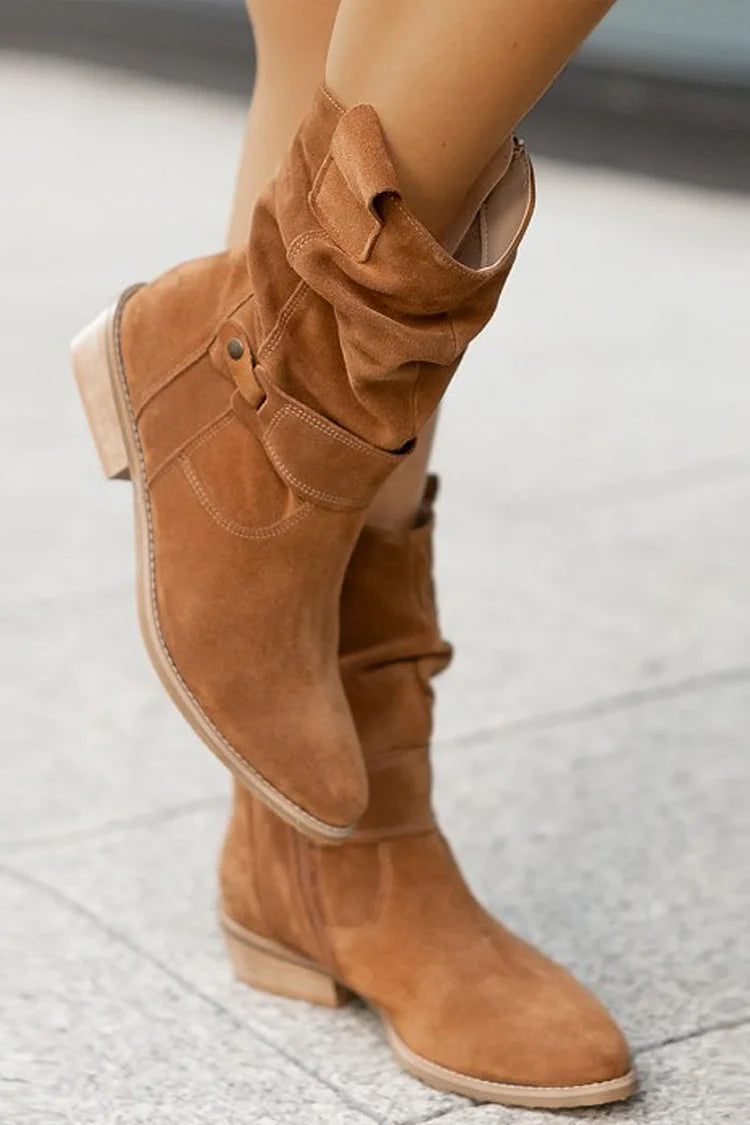 Clémence | Bottines Souples en Suède