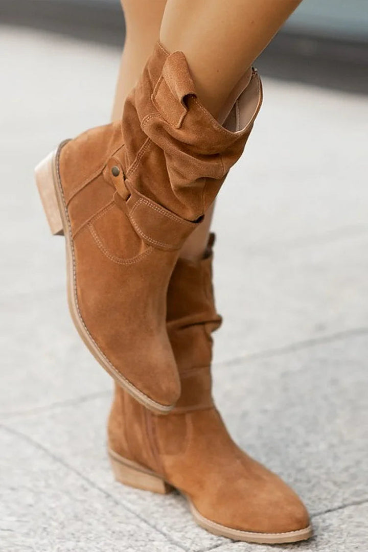 Clémence | Bottines Souples en Suède