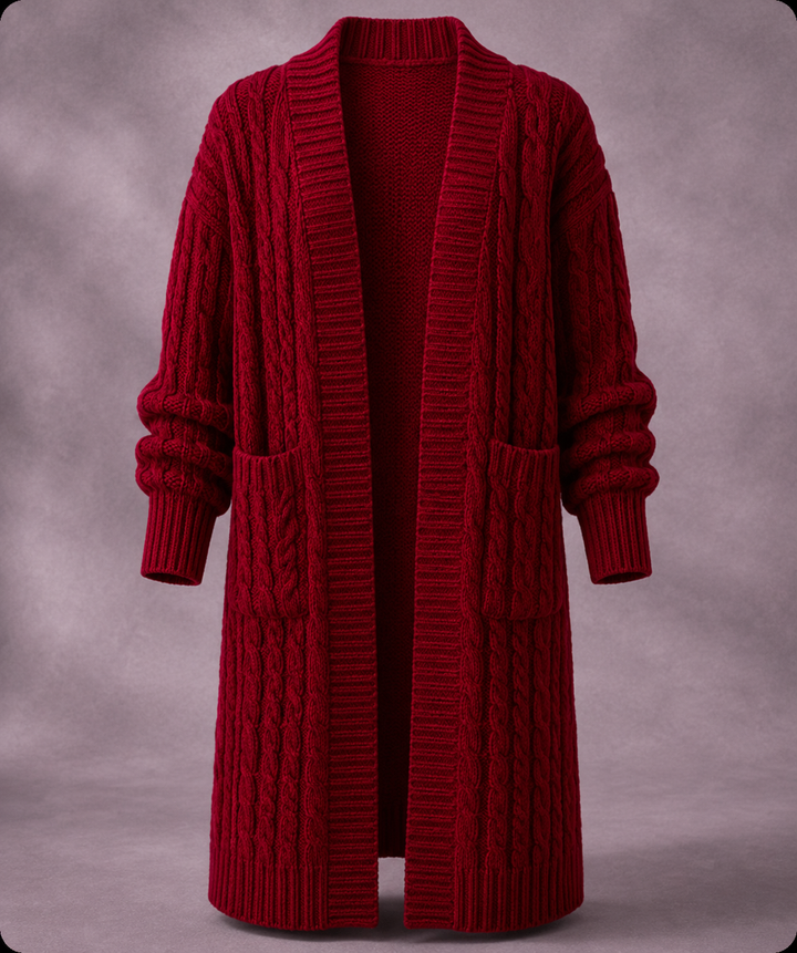 Cardigan en maille à double boutonnage