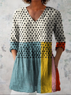 Elowen | Blouse longue avec décolleté en V