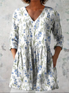 Kara | Blouse longue avec décolleté en V