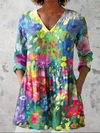 Cali | Blouse longue en V
