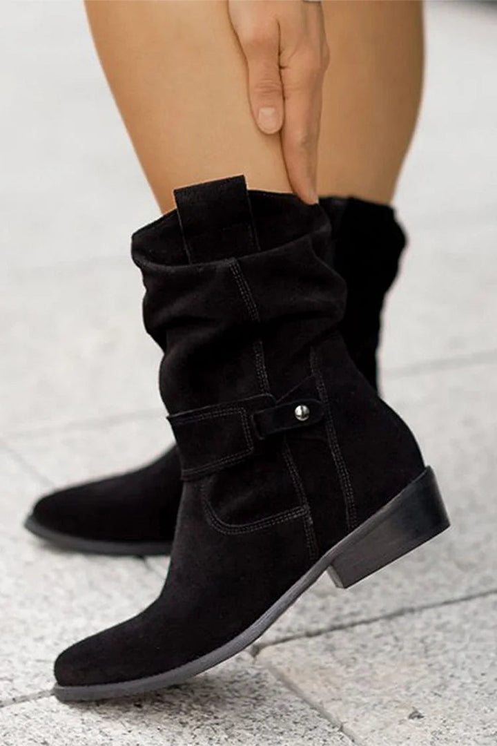 Clémence | Bottines Souples en Suède