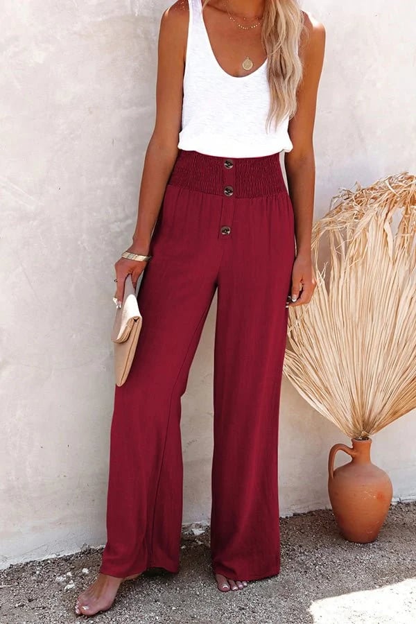 Charlotte | PANTALONS HAUTS À TAILLE ÉLEVÉE RESPIRANTS