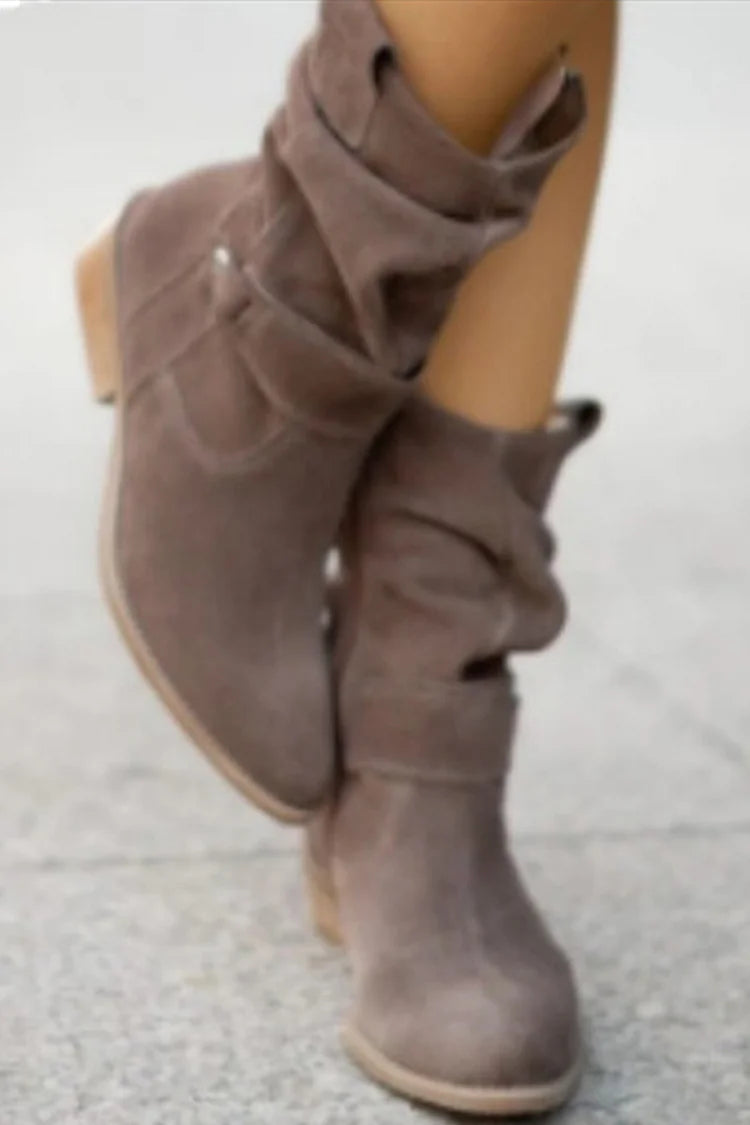 Clémence | Bottines Souples en Suède