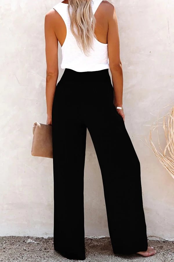 Charlotte | PANTALONS HAUTS À TAILLE ÉLEVÉE RESPIRANTS