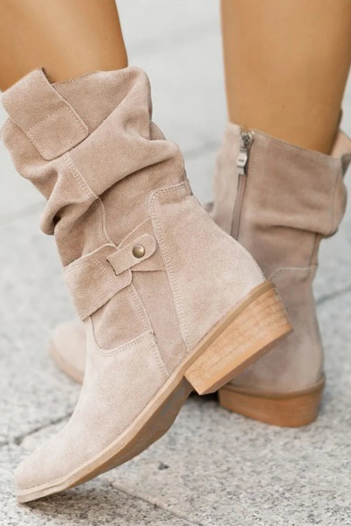 Clémence | Bottines Souples en Suède