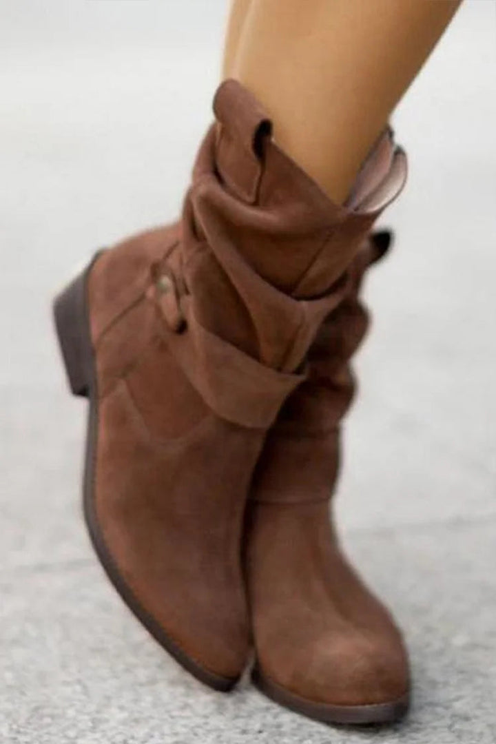 Clémence | Bottines Souples en Suède