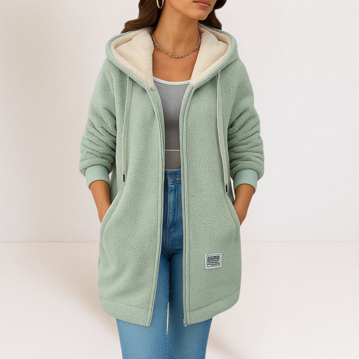 Phoebe | Veste en Fleece Douillette et Élégante