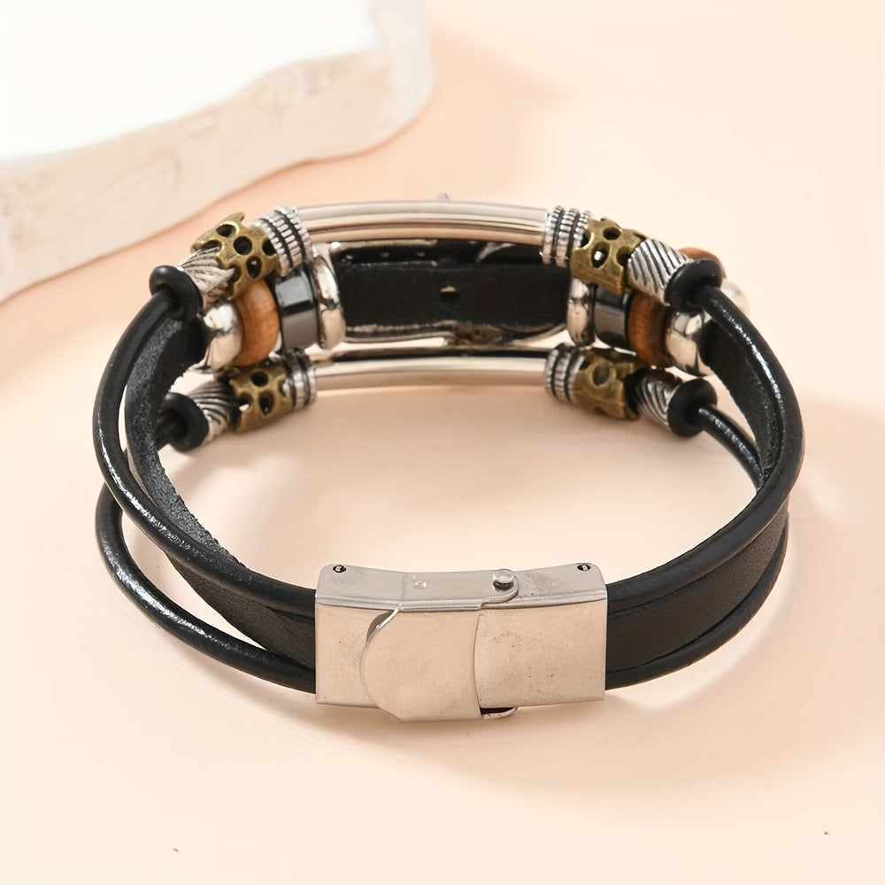 Bracelet en Cuir Guardian