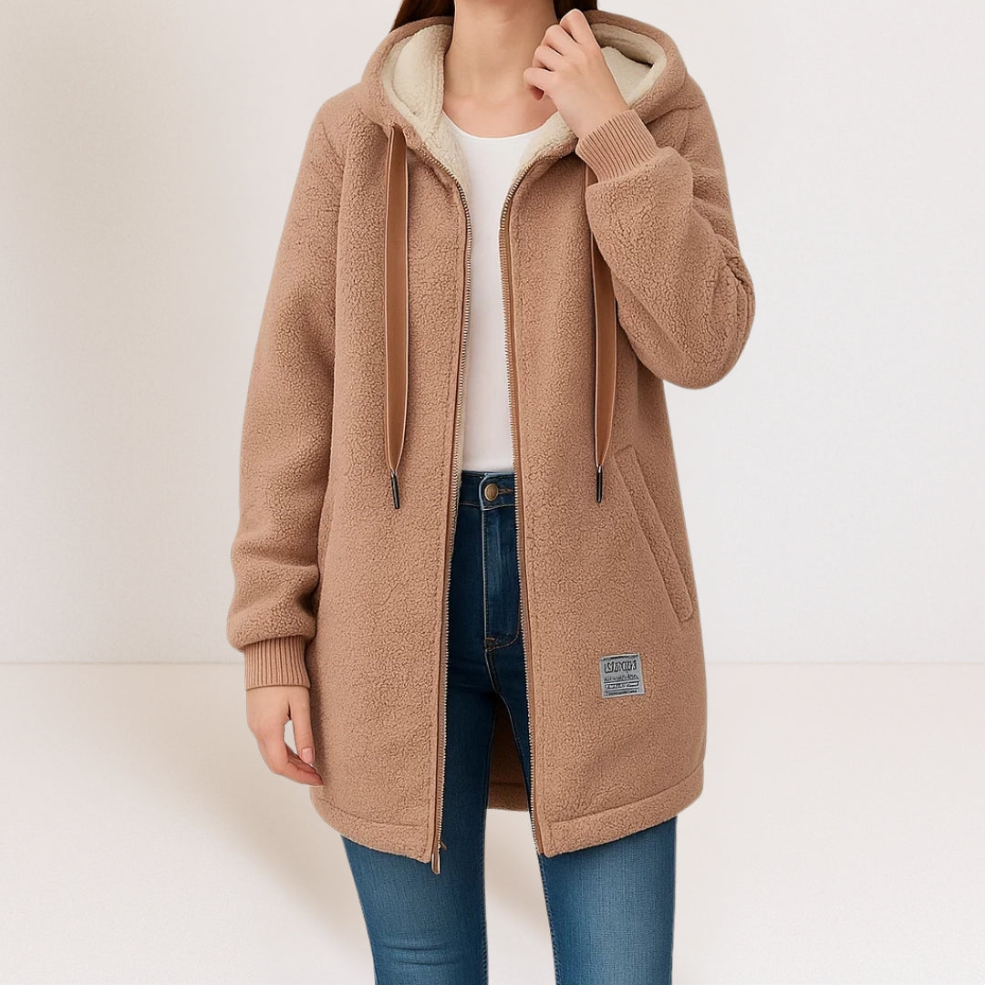 Phoebe | Veste en Fleece Douillette et Élégante