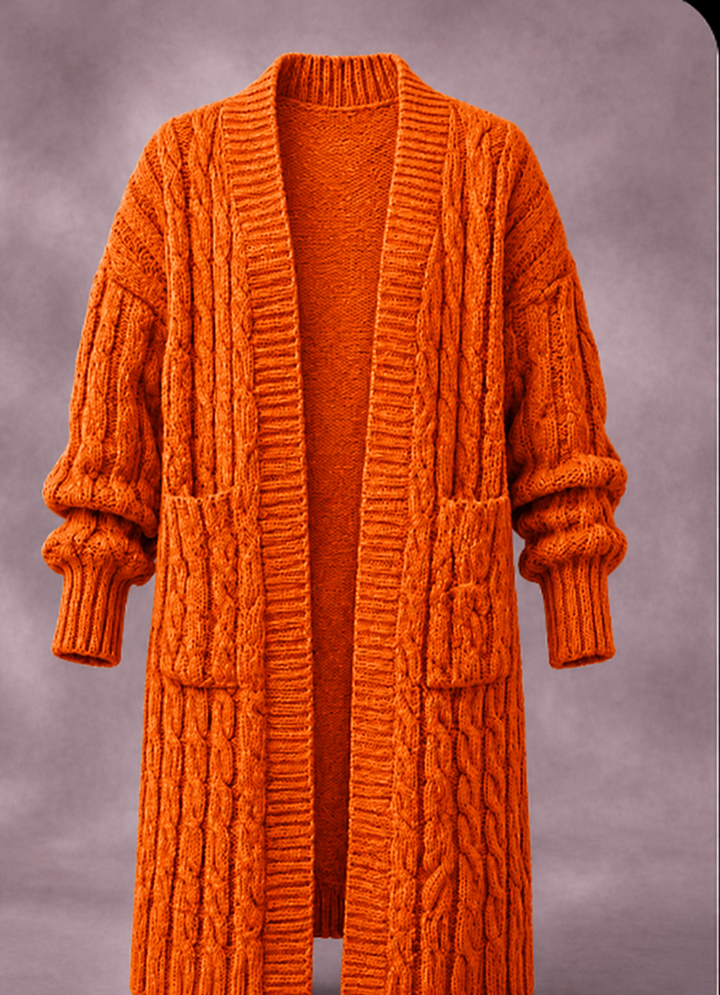Cardigan en maille à double boutonnage