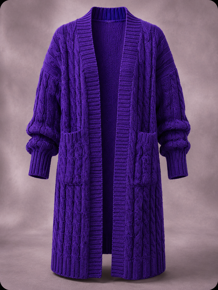 Cardigan en maille à double boutonnage