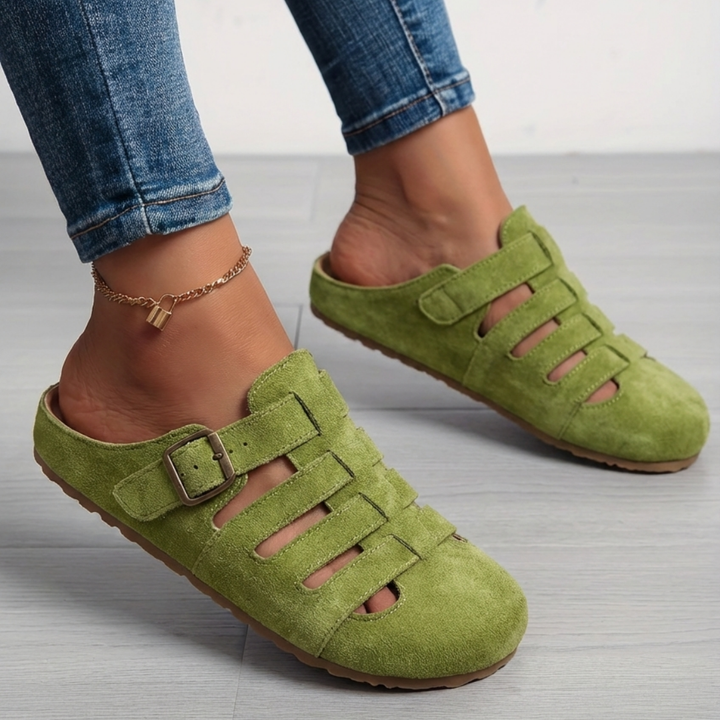 Signe | Bekväma mule-sandaler