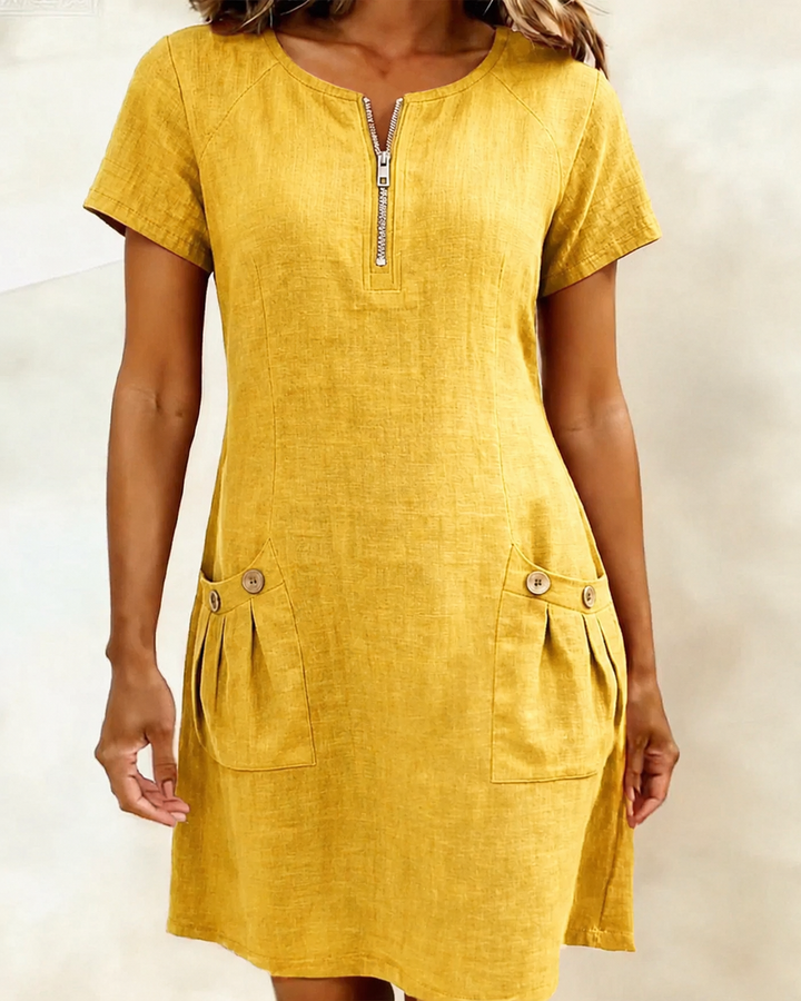 Robe Lina — L’élégance naturelle au quotidien