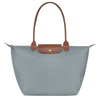 Longchamp - Large Le Pliage Tote, Steel