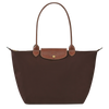 Longchamp - Large Le Pliage Tote, Ebony