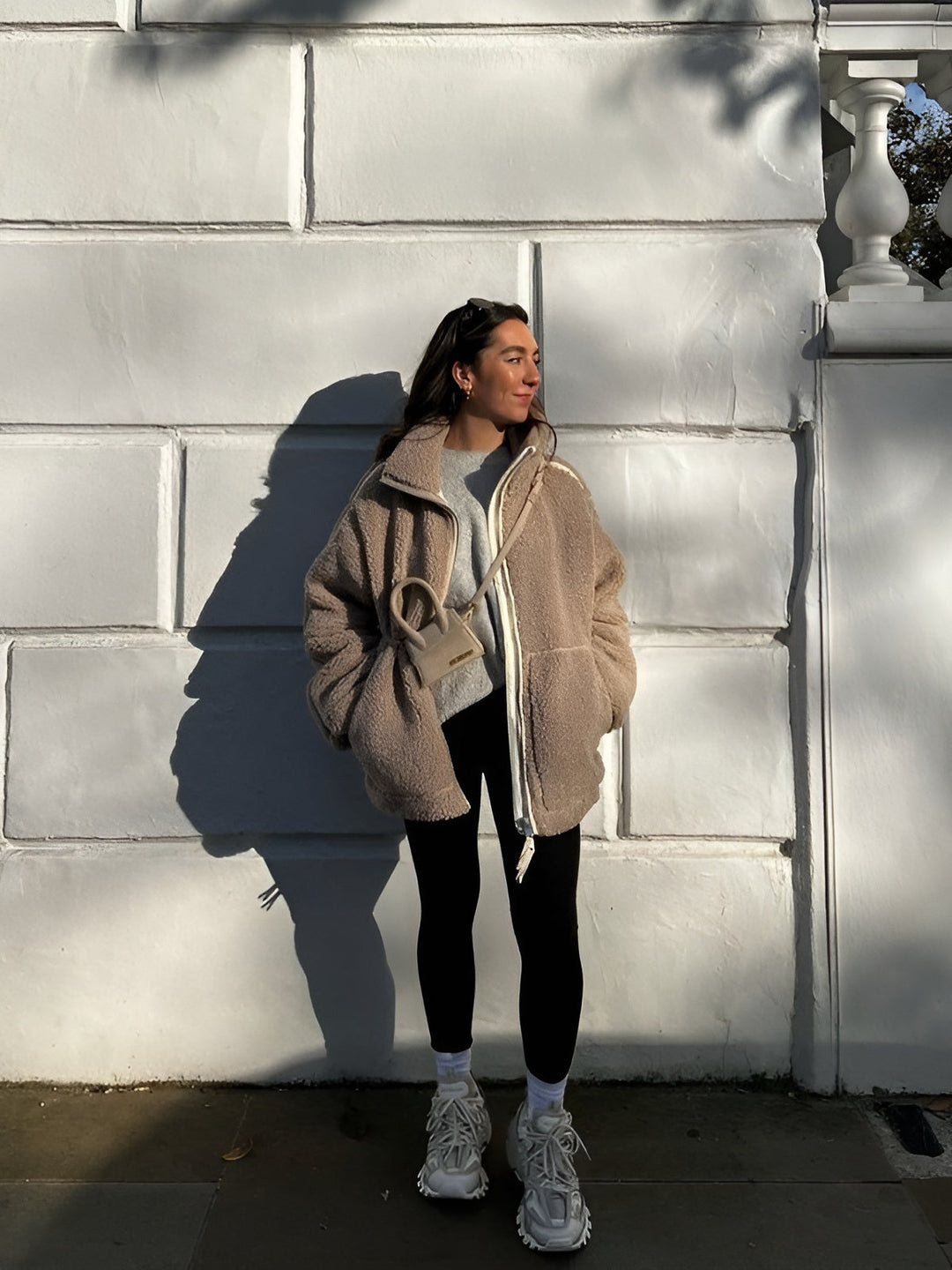 KAJA | Manteau en Teddy Doux