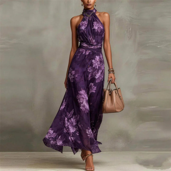 Vanna | Robe Maxi à Bretelles Florale