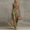 Vanna | Robe Maxi à Bretelles Florale
