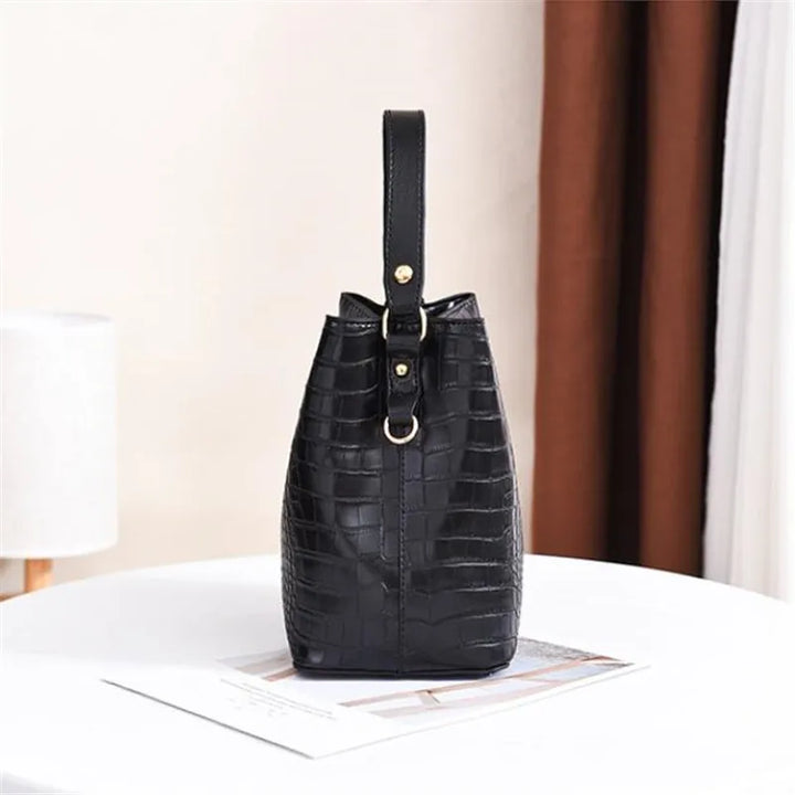 Sac à main vintage en cuir avec pierre, sac à bandoulière, sac à main mode pour femmes, grand sac à provisions