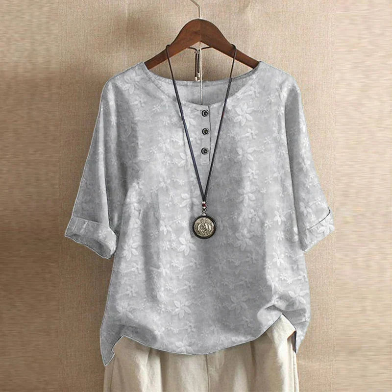 Anya™ | Blouse d'Inspiration Rétro
