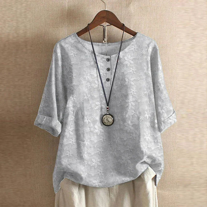 Anya™ | Blouse d'Inspiration Rétro