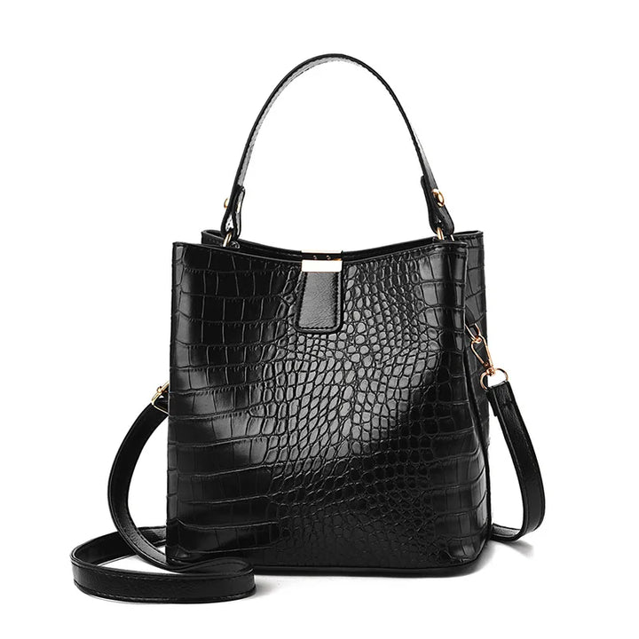 Sac à main vintage en cuir avec pierre, sac à bandoulière, sac à main mode pour femmes, grand sac à provisions