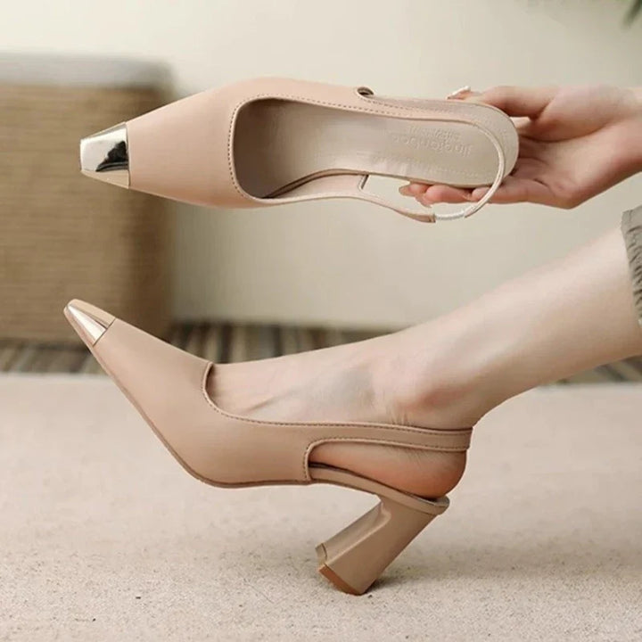 Layla | Escarpins à Talon Ouvert