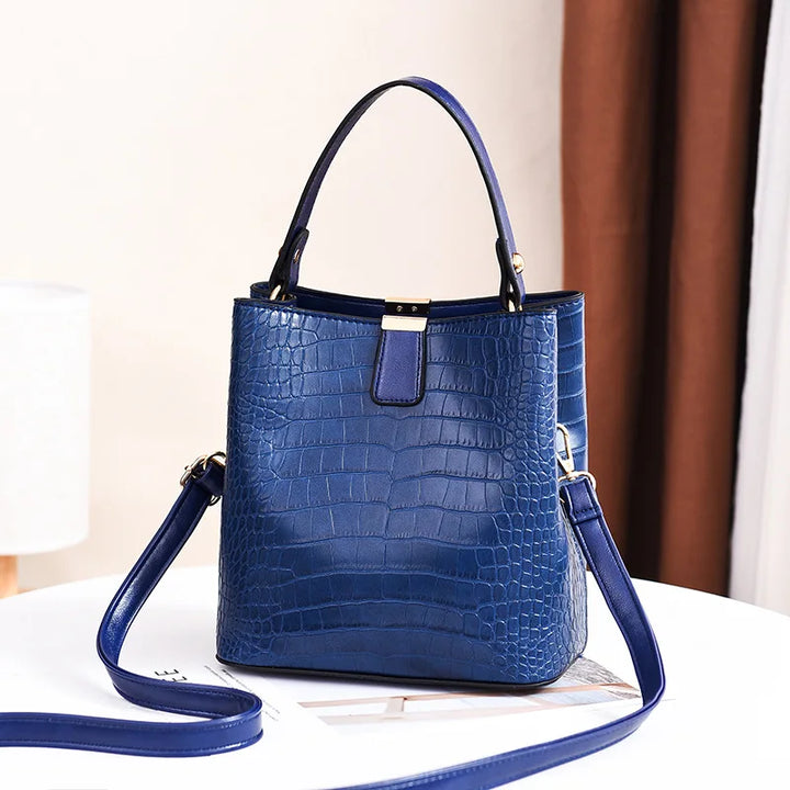 Sac à main vintage en cuir avec pierre, sac à bandoulière, sac à main mode pour femmes, grand sac à provisions
