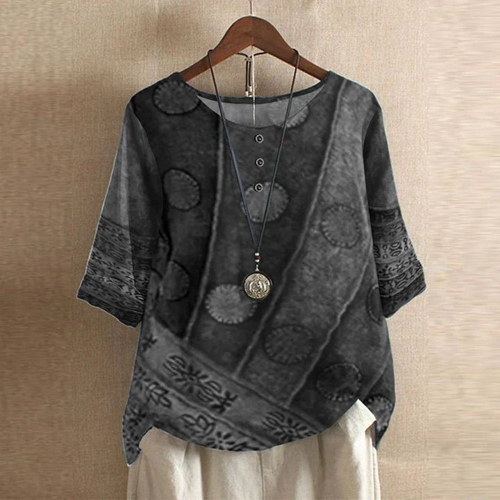Anya™ | Blouse d'Inspiration Rétro