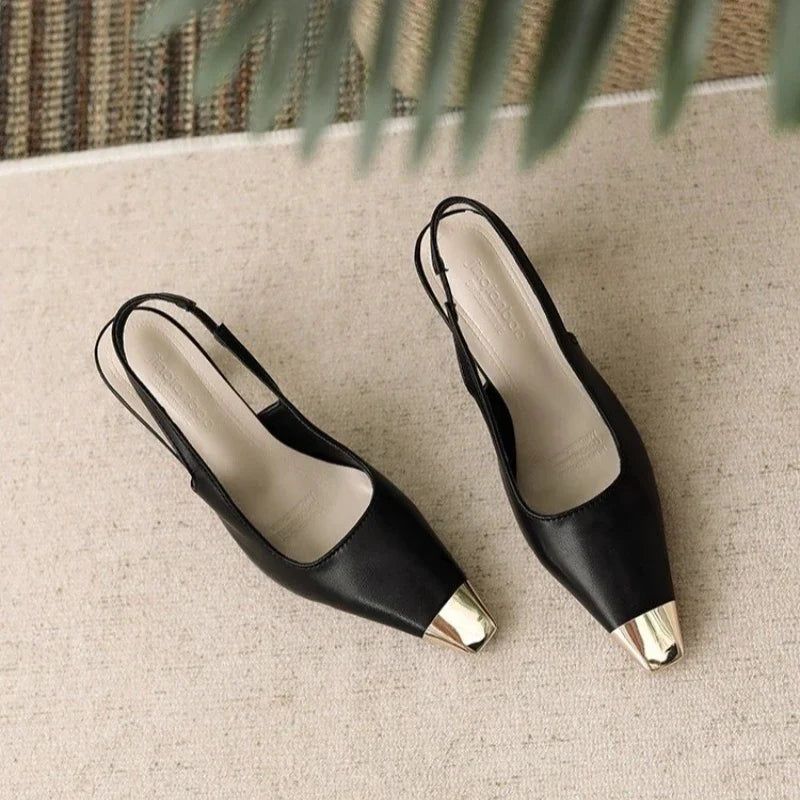 Layla | Escarpins à Talon Ouvert