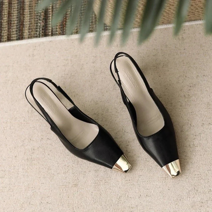Layla | Escarpins à Talon Ouvert