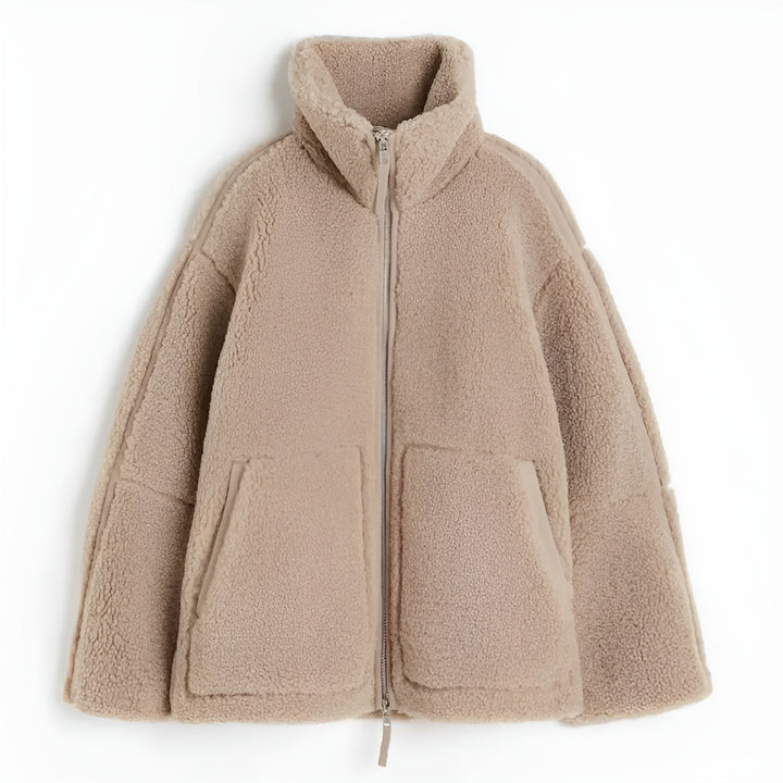 KAJA | Manteau en Teddy Doux