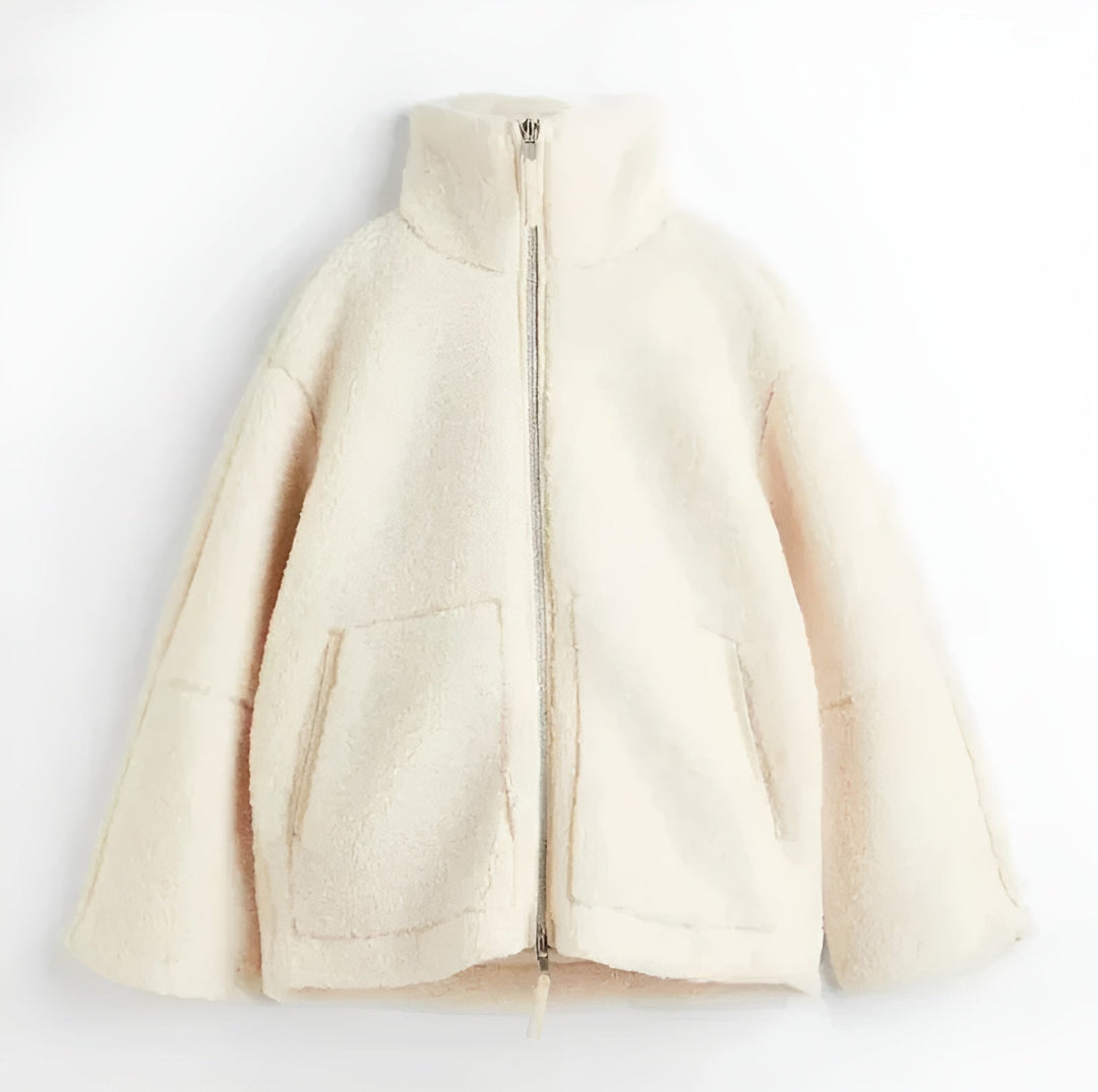 KAJA | Manteau en Teddy Doux