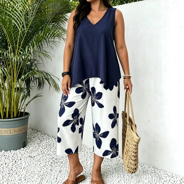 Ensembles deux pièces pour femme : tailleur-pantalon, chemisier, pantalon à jambes larges, tenues imprimées, chemise, ensemble long jusqu'au sol