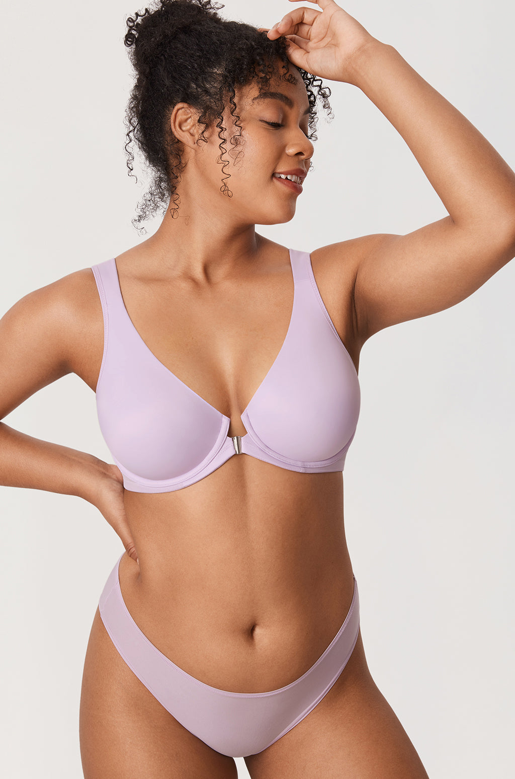 Soutien-gorge à fermeture avant Plunge Back Posture