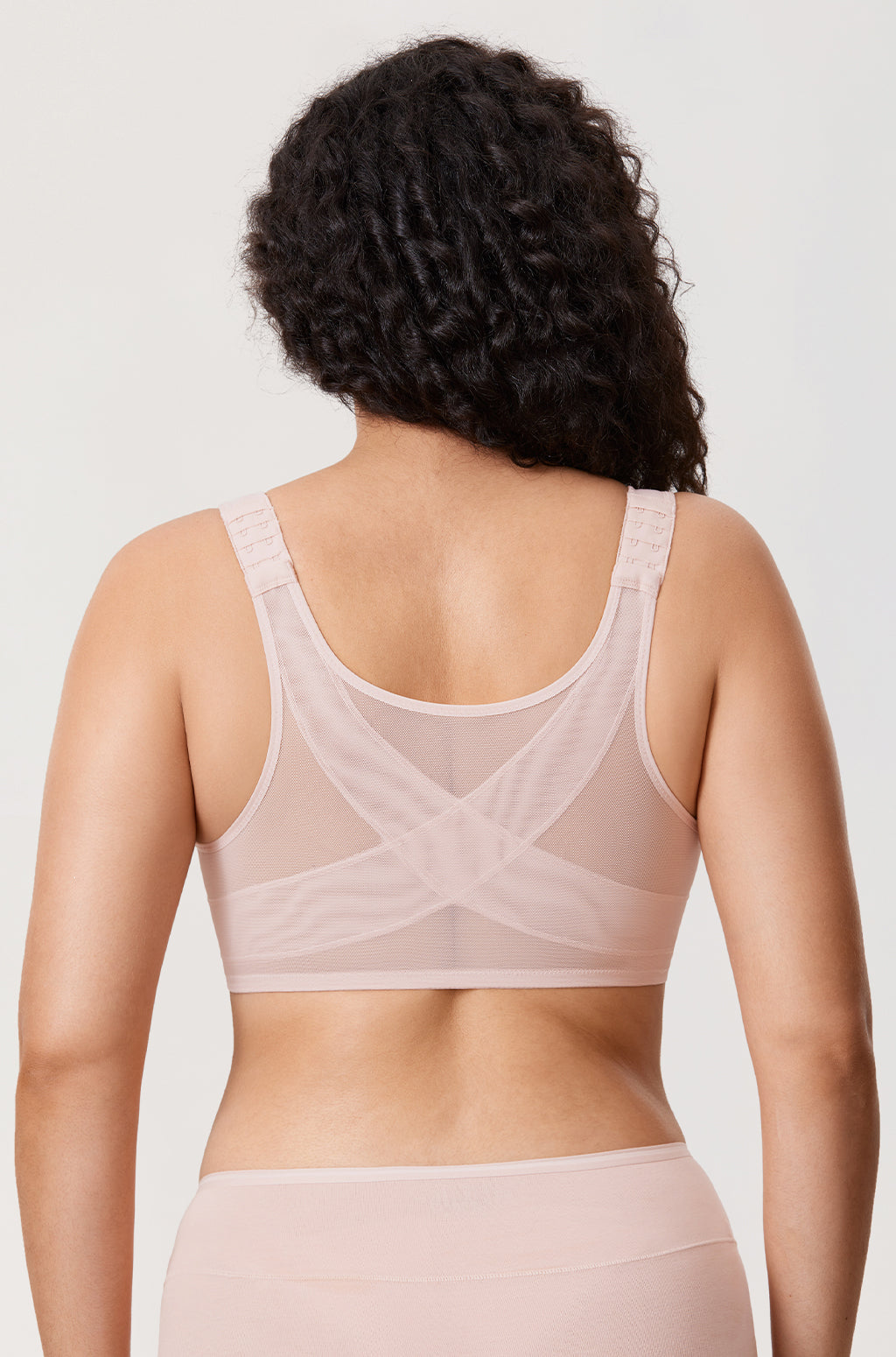 Soutien-gorge à fermeture avant Plunge Back Posture