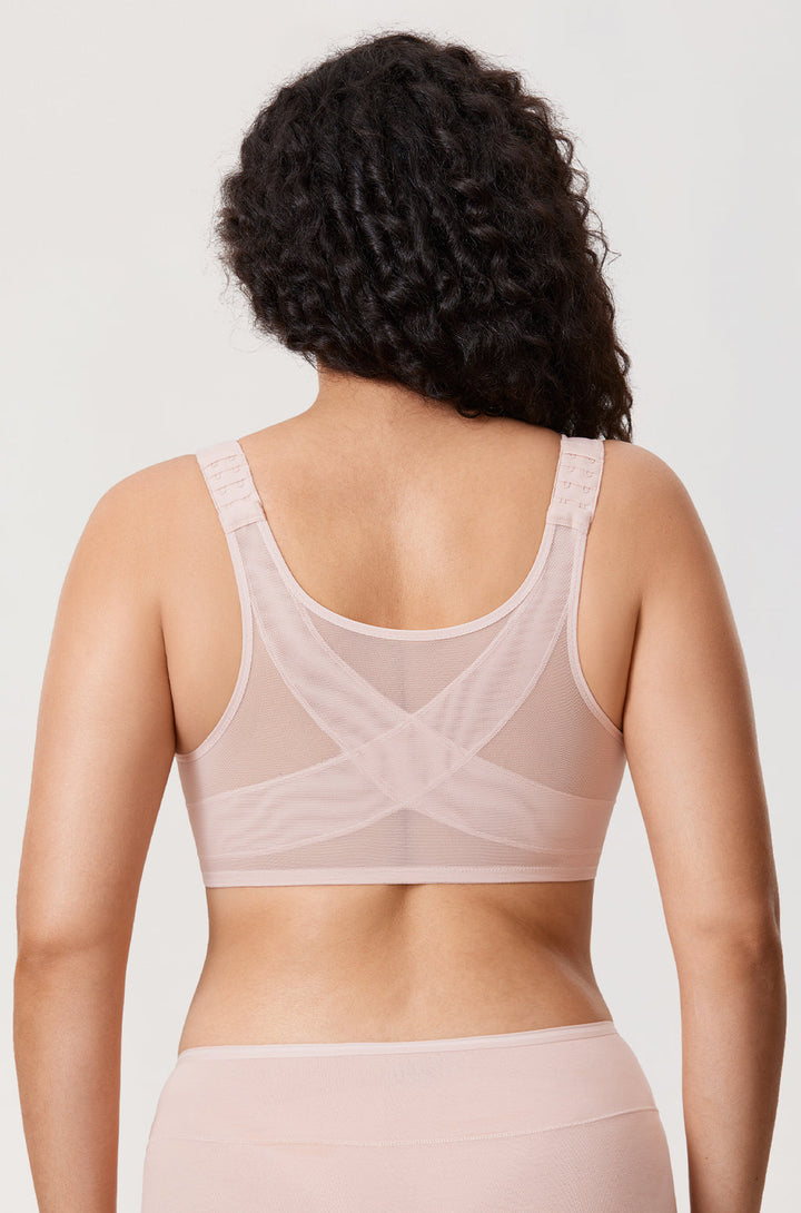 Soutien-gorge à fermeture avant Plunge Back Posture