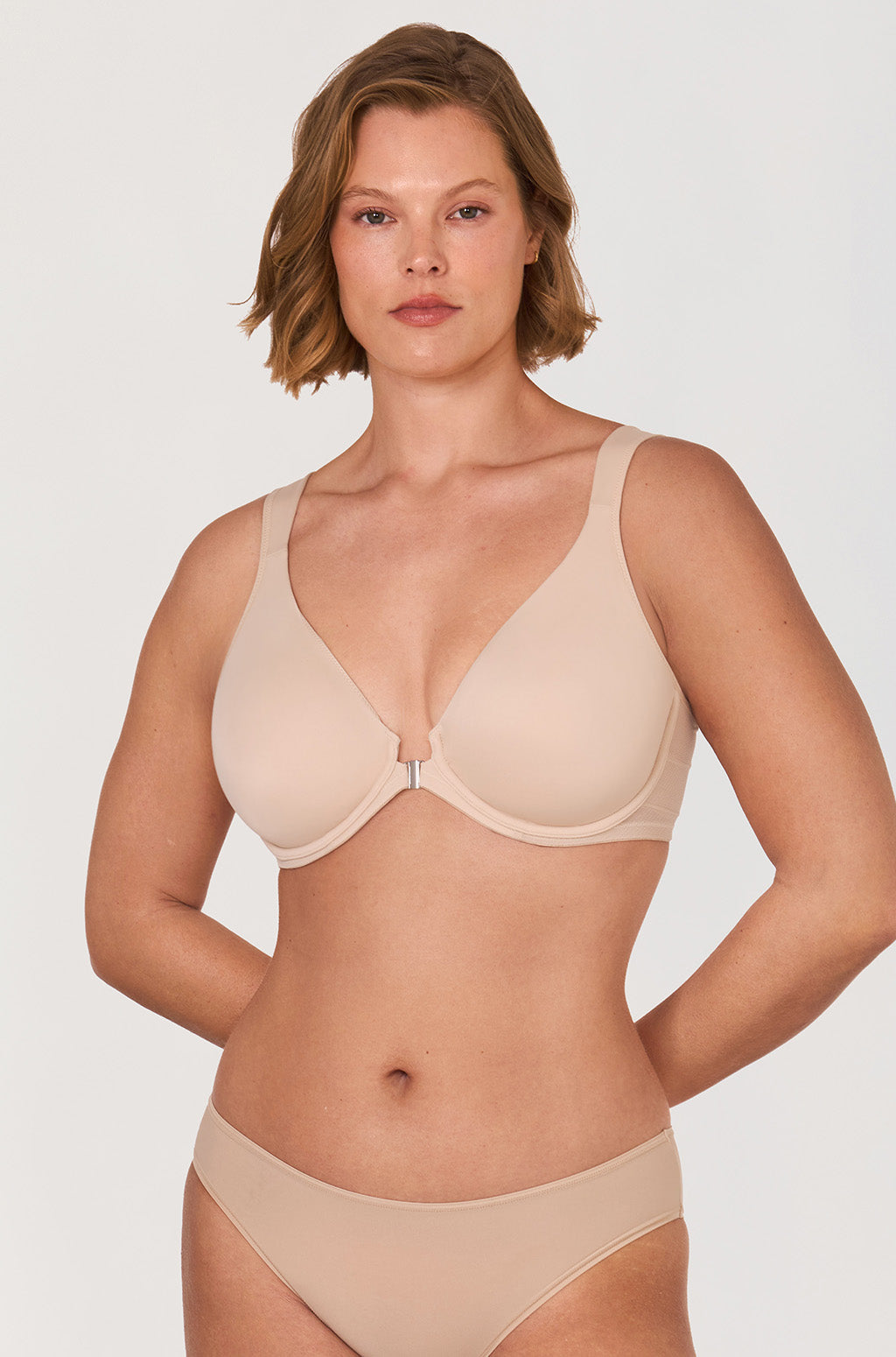 Soutien-gorge à fermeture avant Plunge Back Posture
